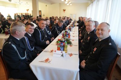 Spotkanie opłatkowe strażak&oacute;w w Niwiskach